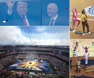 Estas fueron las mejores imágenes durante la ceremonia previo a la final de la Copa del Mundo 2026 entre Argentina y España. Speed, Post Malone, Tom Cruise y muchos más presentes.