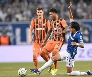 Imágenes del desarrollo del partido.