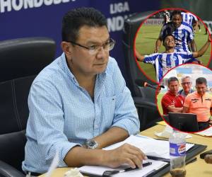 Jorge Herrera se reunió este miércoles en San Pedro Sula con autoridades de la Liga.