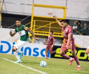 Imágenes del desarrollo del partido.