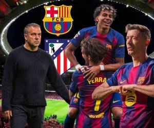 Barcelona buscará remontar el global de 2-0 en el juego de vuelta ante Atlético de Madrid en cuartos de final de Champions League. Este sería el 11 titular de Hansi Flick.