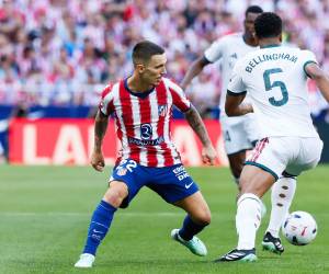 Imágenes del desarrollo del partido.