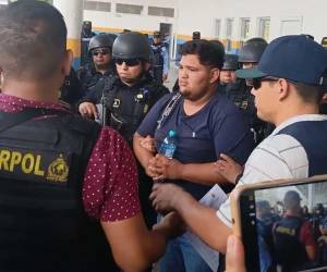 Jefry Josseth Guardado Herrera fue trasladado de inmediato a San Pedro Sula.