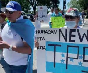 Migrantes hondureños solicitan al presidente Joe Biden la extensión del TPS para los compatriotas que fueron afectados por los huracanes Eta e Iota.