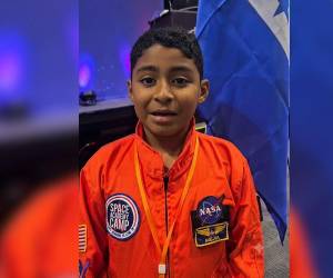 El pequeño André está cumpliendo sus sueños espaciales.