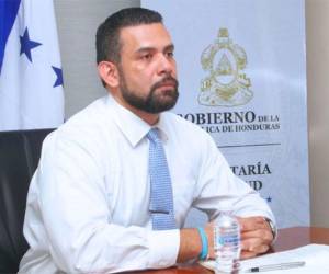 El viceministro de Salud, Eduardo Midence.