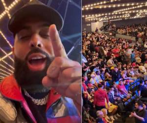 Eladio envió un motivador mensaje desde el Madison Square Garden.