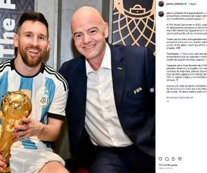 Lionel Messi anunció su retiro y en redes sociales se dieron varios mensajes, uno de ellos de Gianni Infantino, presidente de la FIFA. Esto dijo el máximo jerarca de la FIFA y otros exjugadores.