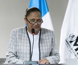 Consuelo Porras fue sancionada por presunta corrupción por Estados Unidos y la Unión Europea.