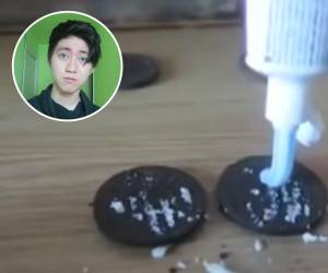 El joven de origen chino se mofó en su canal de YouTube de la cruel broma.