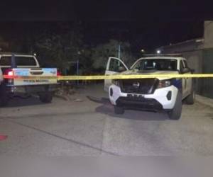 Hasta el sector llegaron varias unidades de la Policía Nacional.