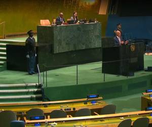 El mandatario hondureño habló durante la 81 Asamblea General de la ONU en Nueva York.