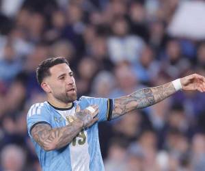 Otamendi anotó el 1-0 en su último encuentro con la selección albiceleste.