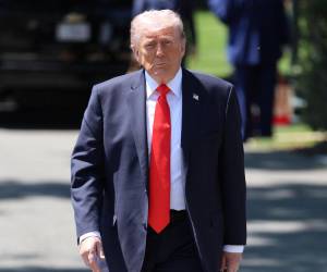 El presidente de Estados Unidos, Donald Trump.