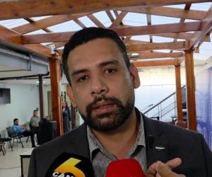 El viceministro de Salud, Ángel Eduardo Midence, presentó ante el Congreso un informe del sistema de salud.