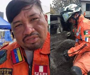 Para Neptalí García no hay frontera que nos detenga a todos los voluntarios y con amor y pasión sigue uniendo familias en medio de la tragedia.