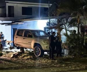 Dentro de esta vivienda ocurrió el horrendo crimen.