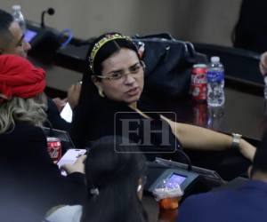 La diputada Isis Cuéllar ha estado presente en las sesiones del Congreso Nacional tras ser reelegida.