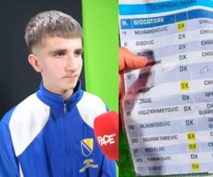 Conoce la historia de Afan Cizmic, el recogepelotas que ayudó a Bosnia a clasificar al Mundial 2026.