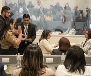 Representantes de los tres poderes del Estado, organismos internacionales y organizaciones de la sociedad civil formaron parte del encuentro.