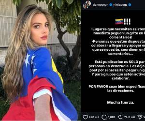 La influencer y cantante Lele Pons utilizó su cuenta de Instagram para crear una cadena de solidaridad, invitando a sus seguidores a escribir en los comentarios quiénes necesitaban ayuda y quiénes estaban en condiciones de brindarla, con el objetivo de conectar a las personas afectadas con quienes podían colaborar.