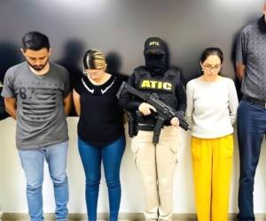 Los cuatro acusados fueron detenidos el lunes en la casa El Refugio en Choloma. Ayer fueron enviados al centro penal de El Progreso, Yoro.