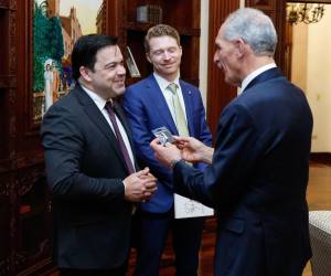 El presidente de la República, Nasry Asfura Zablah, se reunió en la sede del Poder Ejecutivo con representantes de la empresa Starlink para fortalecer la conectividad de internet en zonas rurales.