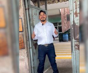 Marlon regresó al portón donde ocurrieron los hechos el pasado jueves 28 de mayo.