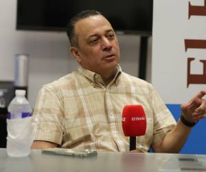 Fernando Martínez, de la compañía de seguridad GES, estuvo en las oficinas de EL HERALDO.