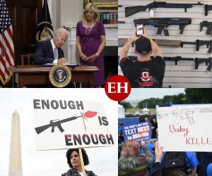 El presidente de Estados Unidos, Joe Biden firmó el sábado -25 de junio- una nueva ley destinada a establecer la regulación de armas de fuego, la más importante en esta materia en casi 30 años, pero que se mantiene muy por debajo de las aspiraciones del presidente estadounidense. En esta galería le contamos los puntos que trata esta normativa.