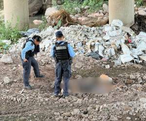 Un hombre fue asesinado y su cuerpo fue encontrado en las cercanías del río Chiquito.