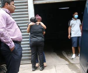 Familiares retiraron el cuerpo de Wuilson Ramiro Gudiel Corrales, de la morgue del Ministerio Público (MP).