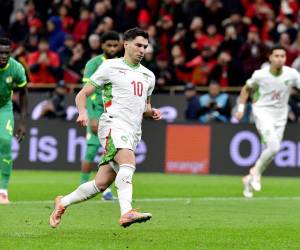 El momento en que Brahim falla su penal ante Senegal.
