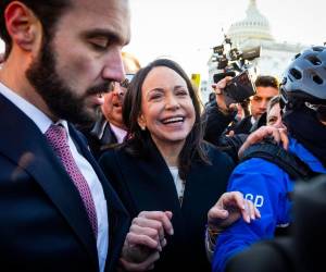 María Corina Machado se reunió este jueves 15 de enero con el presidente Donald Trump.