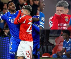 Tremenda polémica se dio en el partido de Champions League entre Benfica y Real Madrid con lo que el jugador argentino Gianluca Prestianni le dijo a Vinicius. Esta fue la denuncia que hizo el futbolista brasileño.