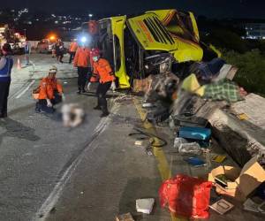 Al menos 16 personas perdieron la vida este miércoles en Indonesia a raíz de choque entre un autobús y un camión cisterna en la isla de Sumatra, al oeste del país, informaron a EFE las autoridades locales.