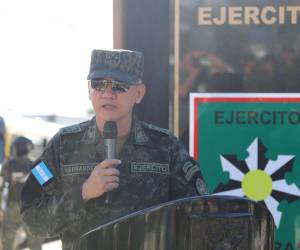 Roosevelt Hernández ha sido el jefe de las Fuerzas Armadas desde diciembre del 2023.