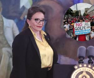 La presidenta de Honduras, Xiomara Castro.