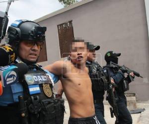 El menor fue detenido durante la intervención que se realizó el 6 de septiembre en el sector 8 de la colonia capitalina.