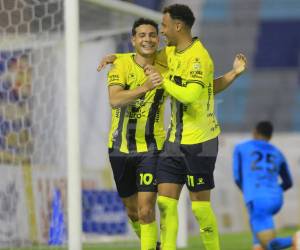 Jhow Benavídez anotó su cuarto gol de la temporada con el Real España.