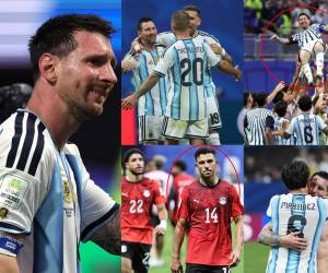 Argentina remontó de manera increíble ante Egipto y avanzó a cuartos de final del Mundial 2026. Messi fue el mejor jugador y estas son las postales que dejó el partido.