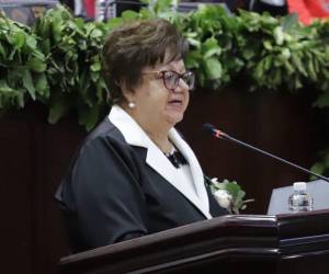 Doris Gutiérrez se sumará al Parlacen como uno de los diputados de Honduras.