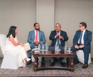 Pablo Decena y Uriel Pérez, expertos regionales en regularización sanitaria, junto al comisionado presidente de ARSA, Leonardo Sánchez dialogaron sobre el fortalecimiento del sector,