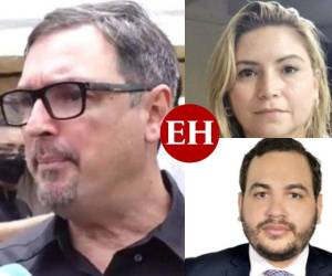 Mario Urquía (CAH- presidencia), María Sabillón Paz (Centrales obreras - secretaria) y Carlos Padilla (CSJ - vocero).