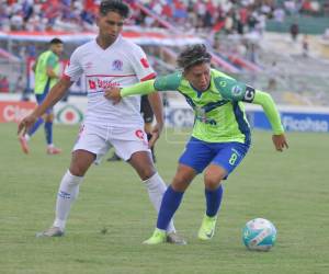 Imágenes del desarrollo del partido.