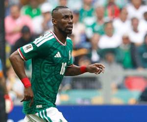 Julián Quiñones anotó el primer gol de México en la victoria 2-0 vs Sudáfrica.