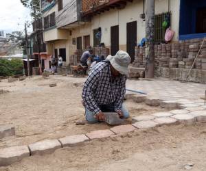 Autoridades de la AMDC aseguran no tener planificados proyectos de mejora de adoquinado en la capital