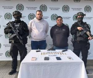 Detienen en Colombia a dos cabecillas del Tren de Aragua buscados por Estados Unidos.