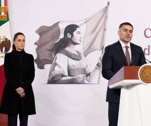 El secretario de Seguridad mexicano, Omar García Harfuch, brindó los detalles del operativo.