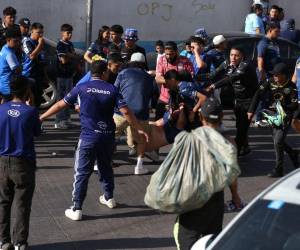 VIDEOS: El Chelato Uclés se tiñe de violencia previo al clásico entre Motagua y Olimpia